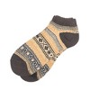 Warm Woolen Block Knitting Ankle Socks - Women's Sizes, Adult Medium from the Sock Panda - 4 of 4