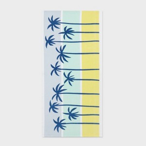 Palm Trees Beach Towel - Sun Squad™ - 1 of 4