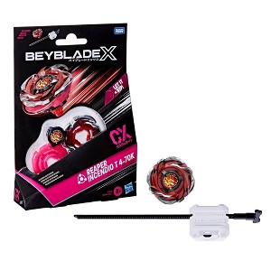 Beyblade X Reaper Incendio T 4-70K CX Starter Pack Set - 1 of 4