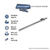 Topvacuumparts Replacment part for 1 1/4 inch 32mm Chrome Telescopic Hose Metal Vacuum Wands Hose 1.25inch Extension #Compare to part 32-1914-05 - 2 of 3