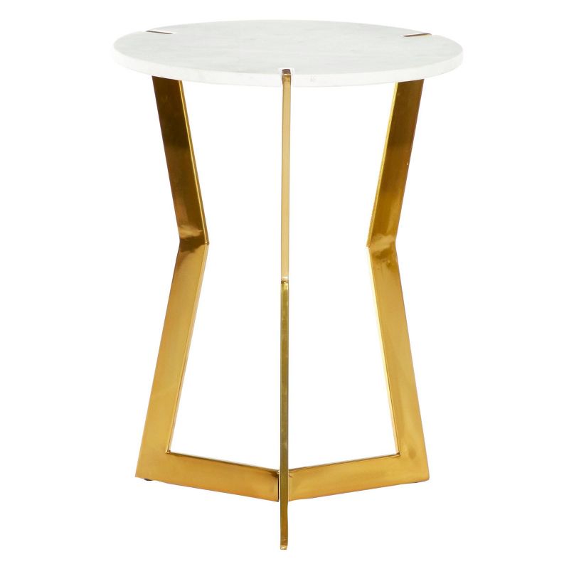 Contemporary Marble Accent Table Gold - Venus Williams Collection, 5 of 7