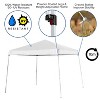 Flash Furniture 8'x8' Pop Up Event Canopy Tent with Carry Bag and 6-Foot Bi-Fold Folding Table with Carrying Handle - Tailgate Tent Set - image 2 of 4