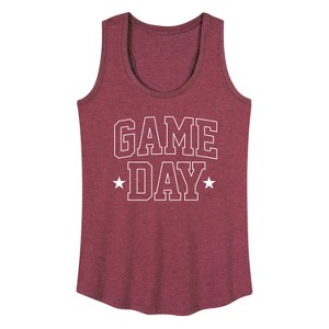 Women's - Instant Message - Game Day Graphic Racerback Tank - 1 of 4