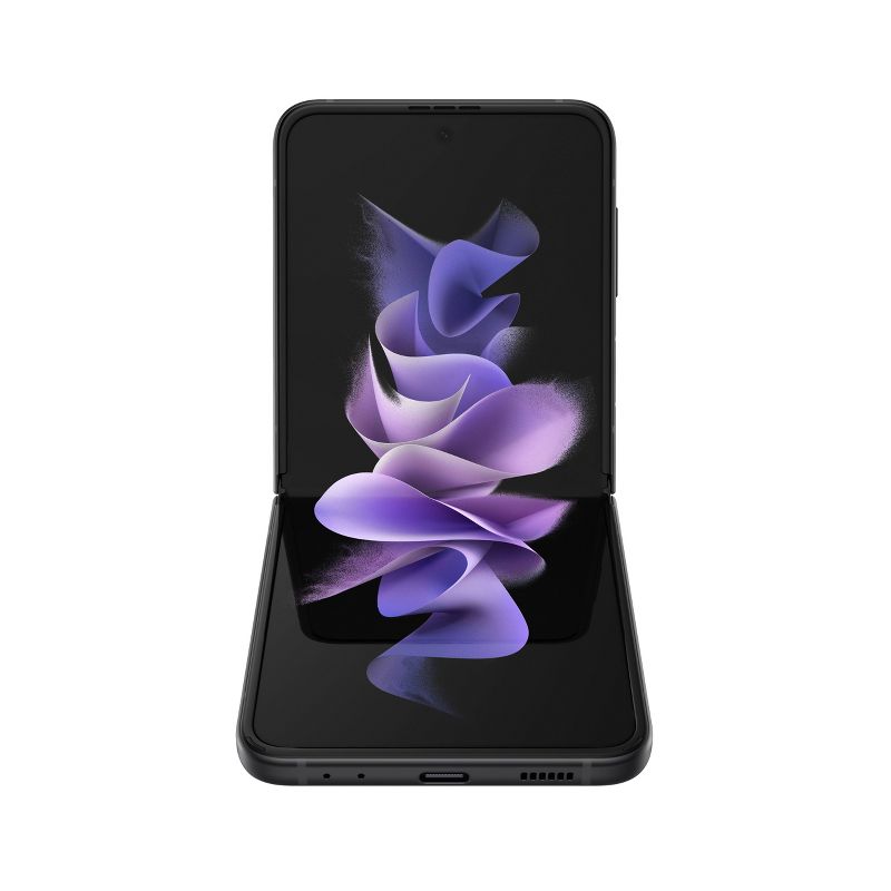 AT&#38;T Samsung Galaxy Z Flip3 5G (128GB) Smartphone - Phantom Black, 3 of 11