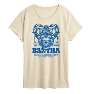 Women's - Star Wars - Bantha Farm And Creamery Short Sleeve Graphic T-Shirt - 1 of 4