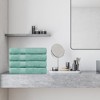 Luxury Cotton Solid Medium Weight Bath Towel Set by Blue Nile Mills - 2 of 4
