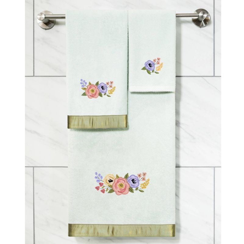 Verano Design Embellished Towel Set - Linum Home Textiles, 3 of 6