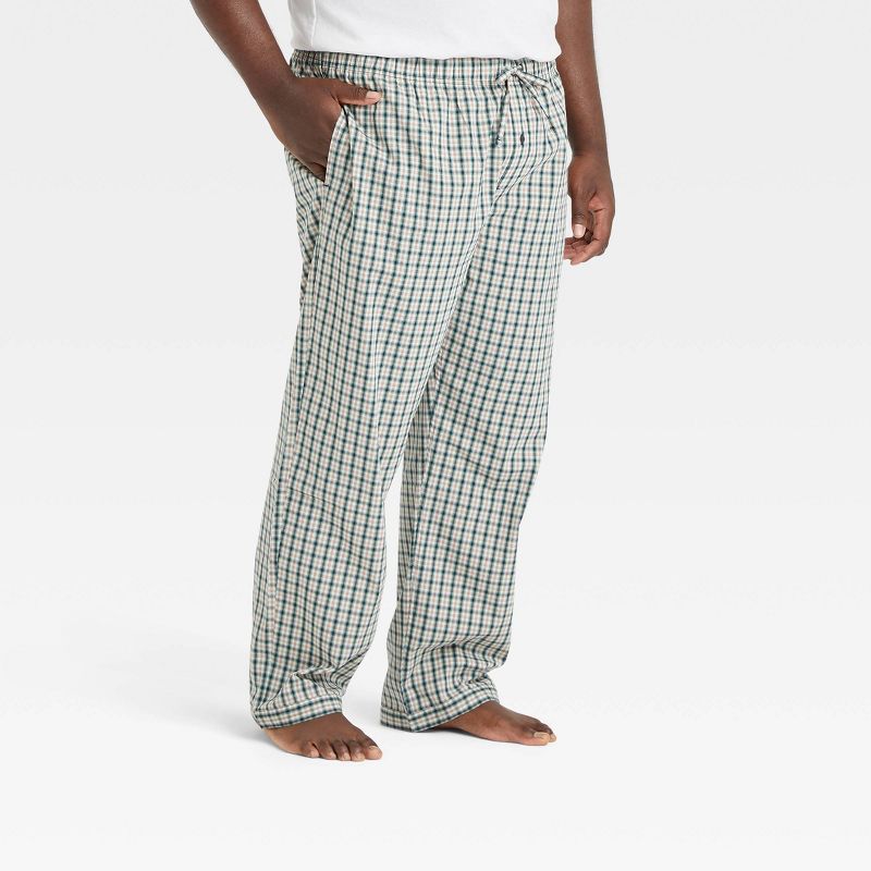 Men's Plaid Poplin Pajama Pants - Goodfellow & Co™, 1 of 3