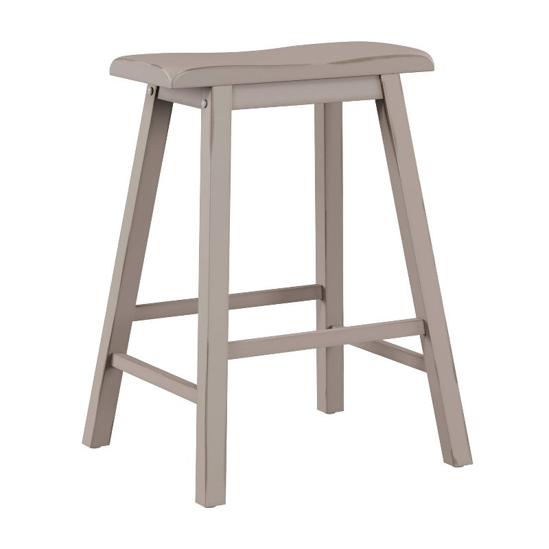 Moreno Backless 24" Non Swivel Counter Height Barstool - Hillsdale Furniture, 1 of 12