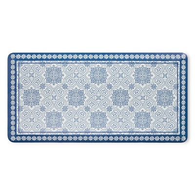 Martha Stewart Comfort Anti Fatigue Strie Medallion Kitchen Mat