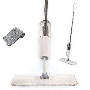 5 Star Super Deals 360 Microfiber Rotatable Spray Mop - Rotatable & Adjustable - Wet Or Dry Floor Cleaning - 410ML Water Tank Sprayer, 2 Microfiber - 1 of 4
