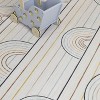 Rug Branch Kids Soft Steps PlaytimeStriped Colorful Rainbow Indoor Soft Area Rug - 3 of 4