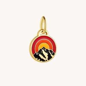 Mantra Jewelry - The Mountain Charm - Do Hard Things Thread Bracelet - 1 of 4