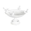 Evergreen Perched Birds Metal Tabletop Bird Bath - 2 of 2