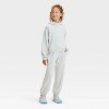 Girls' Cozy Fleece Hoodie Sweatshirt - All In Motion™ - 3 of 4