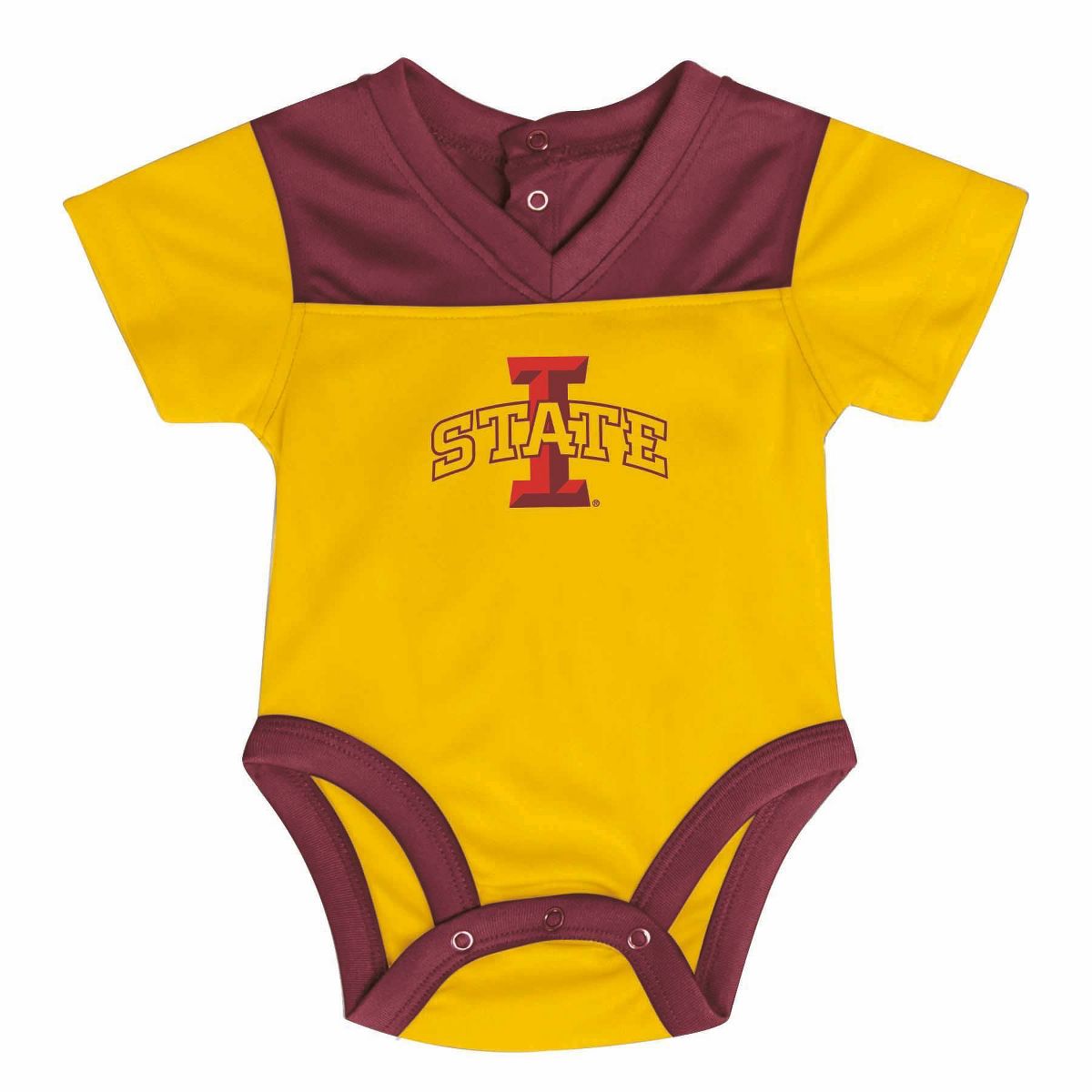 NCAA Iowa State Cyclones Newborn 2pk Jersey Bodysuit - thumbnail 4
