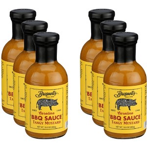 Braswell Sauce Tangy Mustard BBQ - Case of 6 - 13.5 oz - 1 of 2