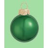 Northlight Pearl Glass Christmas Ball Ornaments - 3.25" (80mm) - Green - 8ct - 2 of 4