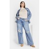 Women's Plus Size Katalina Sweater - oat | CITY CHIC - 4 of 4