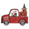 Roman 9.5" Lighted Swirl Rudolph Red Truck - 3 of 4