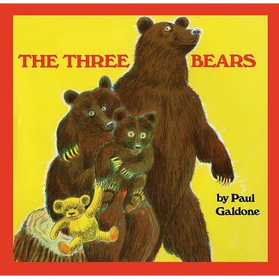 The Three Bears Big Book - (Paul Galdone Classics) by  Paul Galdone (Paperback)