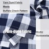 Yarn-Dyed Buffalo Gingham Kitchen Valance, Tier Curtains and Tie Up Curtains - 4 of 4
