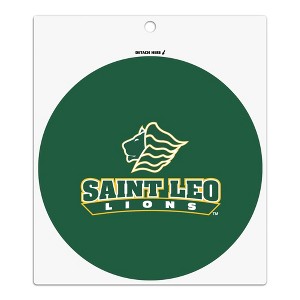 Saint Leo University Primary Logo Automotive Car Refrigerator Locker Vinyl Circle Magnet - 1 of 4