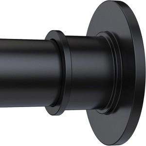 Shower Curtain Rod - Never Rust Non-Slip 43-72 Inch Stainless Steel - 1 of 4