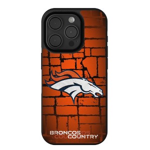NFL AFC Teams Brick Wall Bump Cell Phone Case for Apple iPhone - 1 of 4