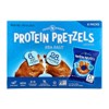 Crisp Power Protein Pretzels, Sea Salt, 6 Bags, 1.75 oz (50 g) Each - 4 of 4