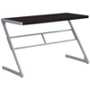 PAGED Simple Modern Computer Desk, 47" L Home Office Desk with 2 Drawers and One Open Shelf for Office, Study - 2 of 4