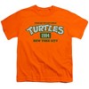 Teenage Mutant Ninja Turtles Est. 1984 NYC Kids T Shirt For Youth, Orange - 2 of 4