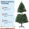Artificial Christmas Tree, Realistic High-End Spruce Christmas Tree, Prelit Christmas Tree, Metal Hinges, for Home, Office, Party - 3 of 4