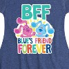 Girls' - Blue's Clues & You! - Blue's Friend Forever Fit & Flair Cap Sleeve Dress - 2 of 3