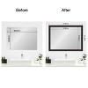 Amanti Art Mirror Makeover Bathroom Mirror Frame Border Kit - Fully Assembled Peel and Stick Frame - Mirror NOT Included - Furniture Espresso Trim - 4 of 4