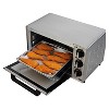 Hamilton Beach 4 Slice Toaster Oven - Stainless Steel 31401: Countertop, 1100W, Pizza Maker, Adjustable Thermostat, Timer - 3 of 4