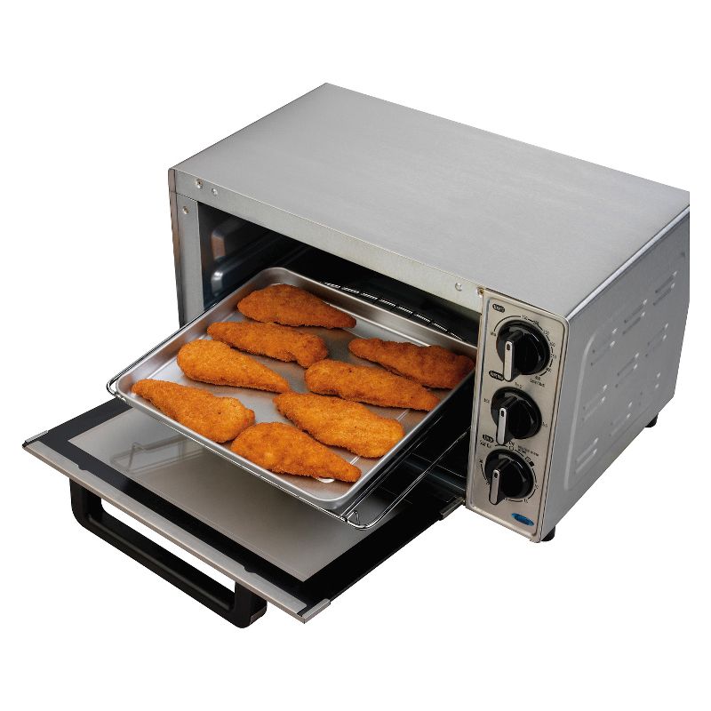 Hamilton Beach 4 Slice Toaster Oven - Stainless Steel 31401, 3 of 5