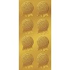 Great Papers! Star Burst Certificate Seals 2" x 1" Gold 48/Pack (903418) - 2 of 4