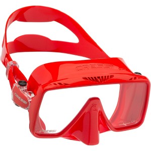 Cressi SF1 Frameless Dive Mask - Ultra-Low Volume, Wide Vision, Soft Silicone Skirt & One-Hand Strap Adjustment – Unisex Scuba Mask - 1 of 3