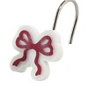 Avanti Linens Christmas Bows Shower Hooks - 2 of 3