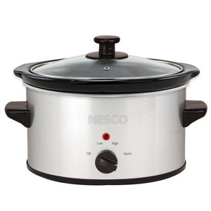 NESCO® 1.5-Qt. 120-Watt Metallic Slow Cooker - 1 of 4