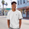 Dalix Mens Spritz Midweight Garment Dye Tee - 3 of 4