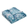 50"x70" Oversized Home Keanu Plush Throw Blanket - VCNY: Cozy Polyester, Leaf Pattern, Machine Washable - 2 of 4