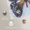 Art Remedy On Her Way Colorful buterfly and flowers wall art Unframed - 4 of 4