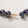 Ross-Simons 10-11mm Black Cultured Pearl Necklace With 14kt Yellow Gold - 4 of 4