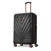 STELLA BLANC Nova 3-Piece Hardside Expandable Spinner Luggage Set Black - image 3 of 4