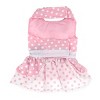 Doggie Design Polka Dot and Lace Dog Dress Set with Leash - Pink - 2 of 3