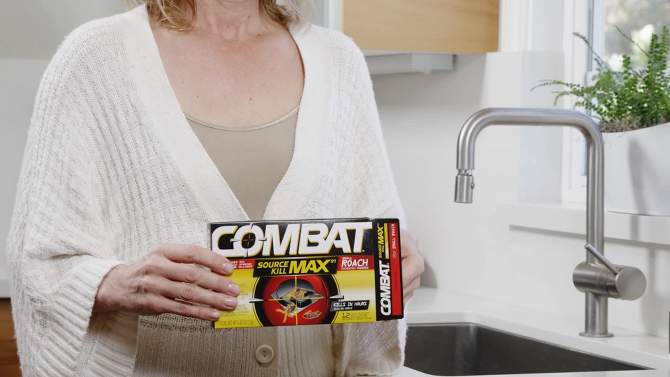 Combat Source Kill Max Large Cockroach Bait Stations - 8 ct, 2 of 15, play video