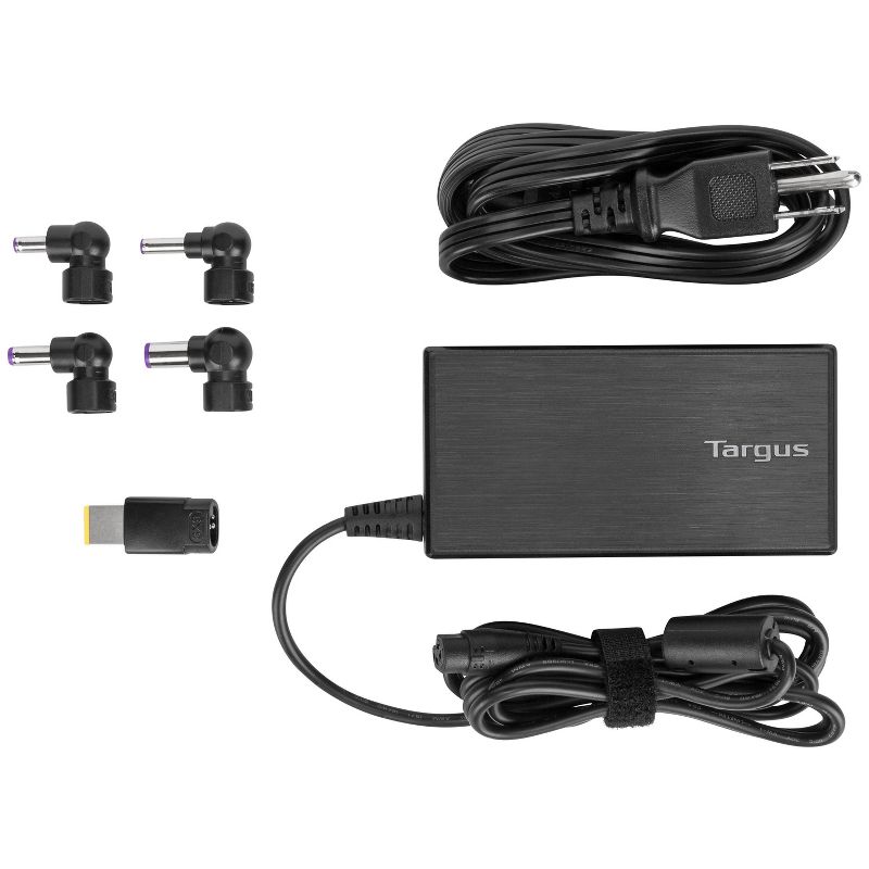 Targus Universal Laptop Charger - Black (APA90US), 1 of 5
