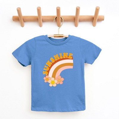 The Juniper Shop Sunshine Rainbow Toddler Short Sleeve Tee